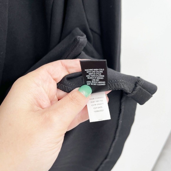 Torrid Studio Luxe Ponte Peplum Blazer Black Size 5X Knit Shawl Collar Lined‎ - Picture 7 of 11